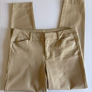 Old Navy Women's Cropped Dress Pants in Light Beige